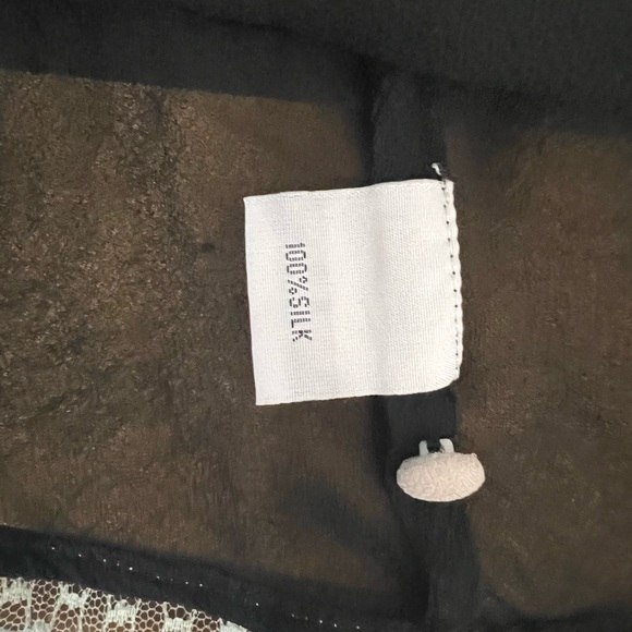 VTG Hannah Jo Lace Trim 100% Silk Camisole Top - Picture 7 of 7